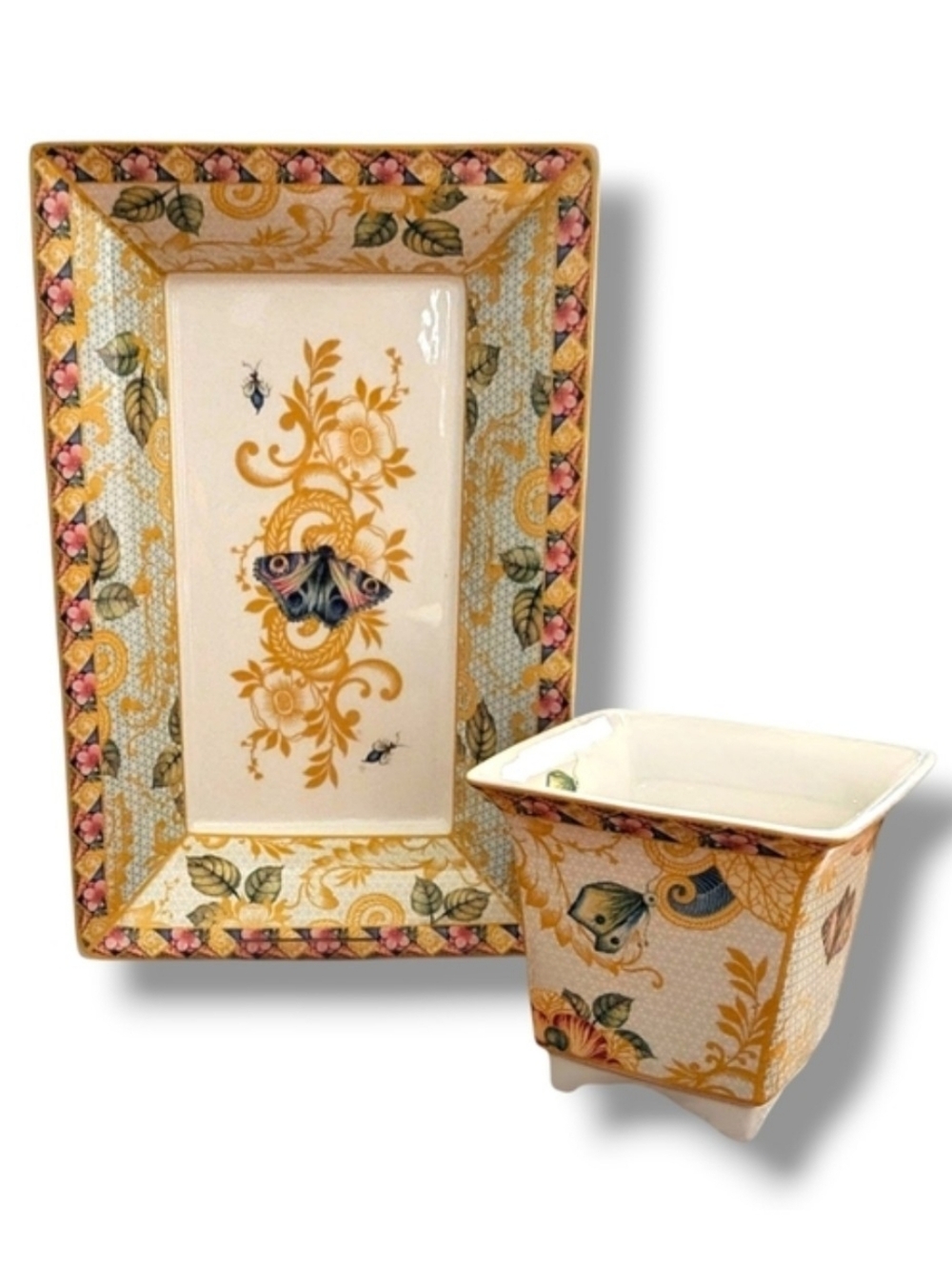 Vintage Spode Sumatra Porcelain Dishes